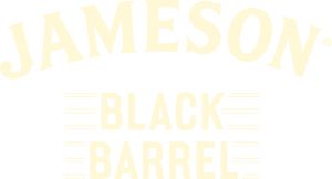 Jamesons Black Barrel – cream logo