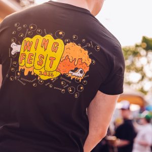 Wing Fest X Beavertown 2026 T-Shirt - Black